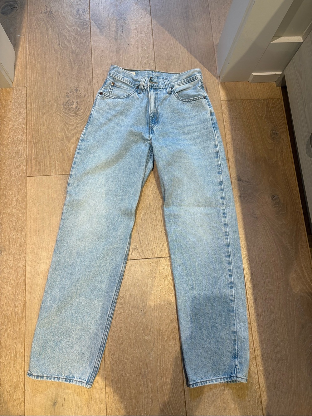 Levi’s Premium 501 ’90s Light Wash Straight Leg Jeans W25 L30